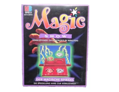 Magic Show Magische Spiegel Zauberkasten Tricks Vintage Spiel MB 1994 NEU OVP - Bild 1 von 3