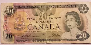 Canada 1979 $20 Twenty Dollar Banknote Thiessen - Crow - Picture 1 of 2