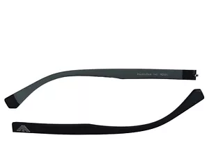Emporio Armani 1105 3014 Aste di Ricambio Nero Opaco/Grigio 145 mm - Foto 1 di 2