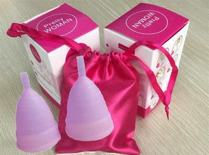 Menstruationstasse-Menstruationsbecher-Menstruationscup-Tampon Silikon Größe S 1 - Bild 1 von 3