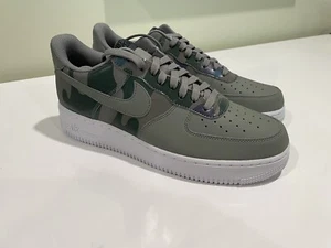 Nike Air Force 1 ‘07 LV8 Country Camo Olive Green Purple 823511-008 Sz 12.5 - Picture 1 of 8