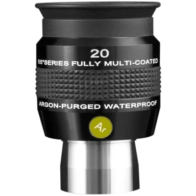 20mm Explore Scientific 1.25" 68 degrees Series Waterproof Eyepiece Argon Purged - Image 1 of 2