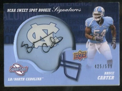 2011 Sweet Spot Rookie Signatures #RSBC Bruce Carter 425/599 !! - Image 1 of 2