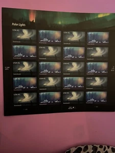 80  .41 STAMPS/POLAR LIGHTS 3 FLATS (20 ON EA.)/ART OF DISNEY MAGIC 1 FLT (20) - Picture 1 of 8