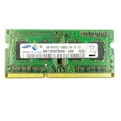 SAMSUNG 1GB DDR3 1Rx8 PC3-10600S 09-10-ZZZ M471B2873FHS-CH9 - Image 1 of 2