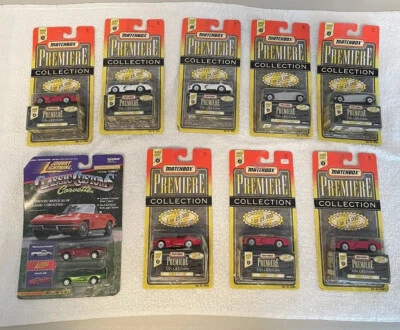 Lot Of 9 Matchbox series 4 & 5Premiere Collection Limited Edition Mazda RX-7 R - Image 1 of 4