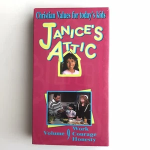 Janice's Attic VHS Volume 9 Work Courage Honesty Christian Values For Kids NEW - Bild 1 von 4