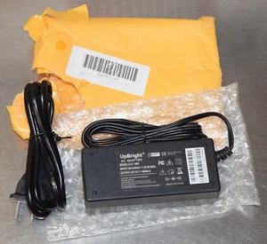 New Open Box UpBright AC Adapter D12-48W Input 100-240VAC 1.5A Output 12V 4A - Picture 1 of 2