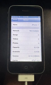 Apple iPhone 3GS - 8GB - Black (AT&T) A1303 (GSM) - Picture 1 of 1