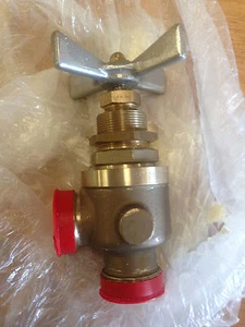 3/4" Bronze Ventil 6000 PSI WOG CPV Manufacturing 381-4-P 4820-01-091-1303 - Bild 1 von 4