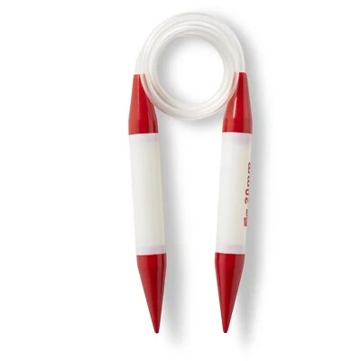 RUNDSTRICKNADEL Kunststoff von Prym | Maß: 20mm/80cm - Bild 1 von 2