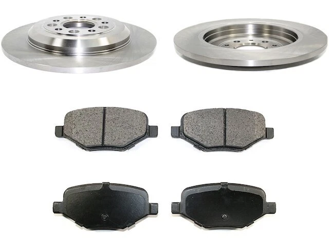 Kit de pastillas de freno trasero y rotor DuraGo 75DN67B para Lincoln MKS 2009-2010 Foto 1 de 1