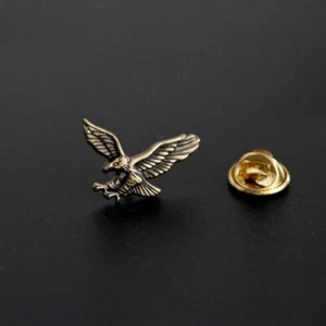 Herren Adler Anstecknadel Vintage Anzug Kragen Brosche Hemd Deko Anstecker Pins - Bild 1 von 9