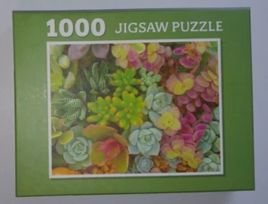 The Games Lounge Puzzle Fotografico Succulento 1000 Pezzi Con Poster - Foto 1 di 4