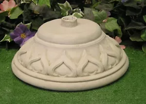 5501 Fleur De Lis Portaombrelli Produzione Lattice Fibra di Vetro Stampo Calcestruzzo - Foto 1 di 1