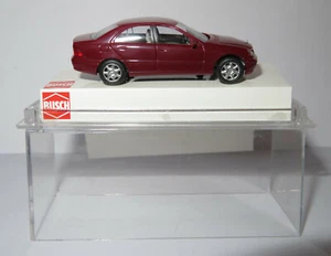 Busch Ho 1/87 Mercedes-Benz C-Clase Rojo Granate #49100 IN Box - Imagen 1 de 7