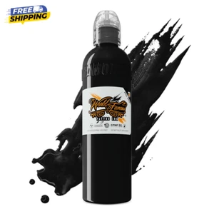 World Famous 4oz Tattoo Ink Professional Tattooing Pigment Charcoal Greywash PMU - Picture 1 of 2