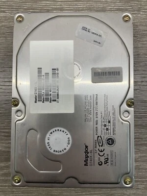 Maxtor D740X-6L 20GB 7200RPM 2MB 3.5" IDE ATA-133 Hard Drive - Image 1 of 2