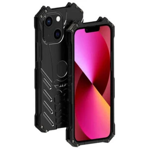 Funda protectora metálica para teléfono móvil R-JUST Batman, para iPhone 14, para iPhone 14 P - Imagen 1 de 14