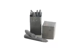 Alte 3mm Schlagzahlen Typschild Oldtimer Schlagstempel 0 bis 9 - Bild 1 von 14