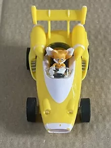 Sega 2020 Sonic Transformed All-Stars Racing Pull Back & Go Action Tails Car - Picture 1 of 11