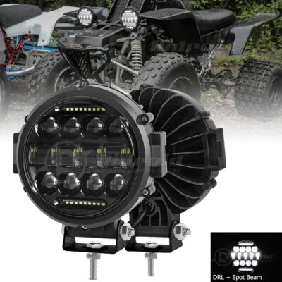 1pcs 7" Front Bumper Spot LED Work Light Pods for Yamaha Banshee Headlight - Image 1 of 4