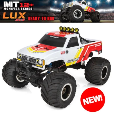 Associated 40012C 1/12 MT12+ Monster Truck Off-Road Lux RTR w/ Battery/Charger - Image 1 of 4