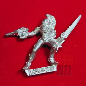 Eldar Arlecchino Fuori Produzione 1998 Metallo Non Verniciato | Warhammer 40.000 Ricambi Aeldari C361 - Foto 1 di 2