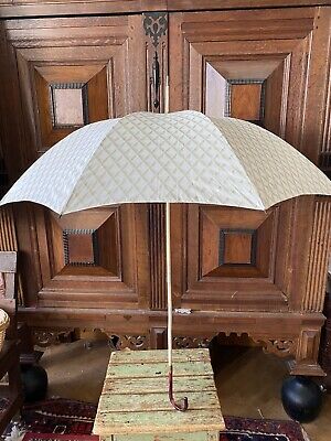 Regenschirm, Art Deco, 20/30 Er Jahre, Bakelit Griff, Antik, Seide, Flanierschir • 50€
