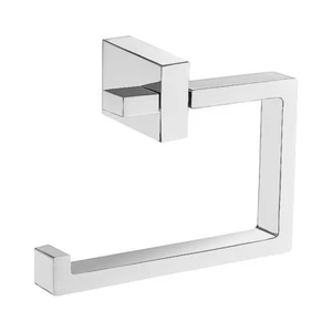 MAXIMA Porta rotolo carta wc senza coperchio ottone cromato per bagno e wc > da forare - Foto 1 di 6