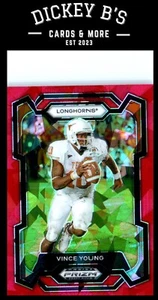 2024 Panini Prizm Draft Picks Red Ice #25 Vince Young Texas Longhorns - Picture 1 of 2