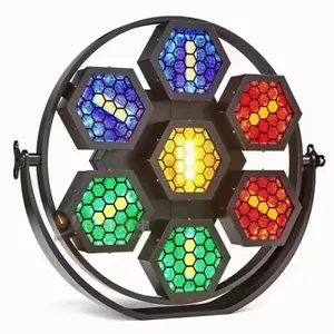 Mni 7pcs Led Retro Stage Effect Light Flashing DJ Lighting Background Club Led - Picture 1 of 8