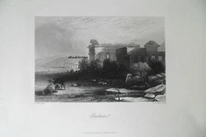 1845 PESTUM Salerno acciaio dis. Bibby inc. Payne from Payne's Universum - Bild 1 von 5