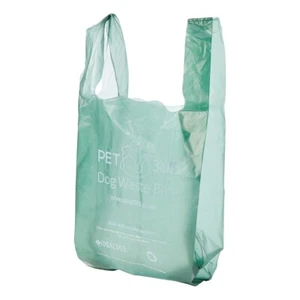 Ideal 365 Haustier umweltfreundliche Krawatte Top Hund Poo Bags Poop Löffel - 500 Taschen pro Koffer - Bild 1 von 7