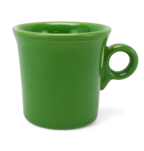 Fiesta Ring Handle Ceramic Mug Green Homer Laughlin Fiestaware Coffee Tea - 8 oz - Picture 1 of 13