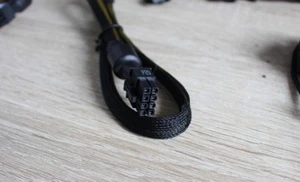 Kabel Modulares Netzteil 6Pin zu 8Pin Adapter sleeved - Bild 1 von 2