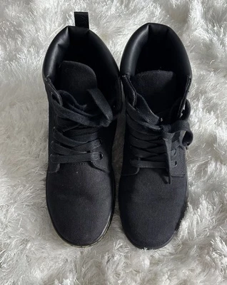 Botas Deportivas Dr. Martens Para Mujer Negras Maelly Combat Tobillo Encaje Talla 7 Grunge Foto 1 de 4