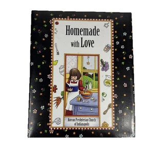 Church Cookbook Korean Homemade With Love Korean Presbytarian Indianapolis VTG - Picture 1 of 19