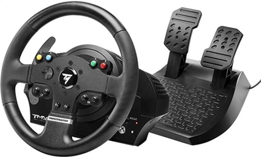 Thrustmaster TMX Force Feedback Wheel Pedals Xbox One Video Game Accessories - Image 1 of 1