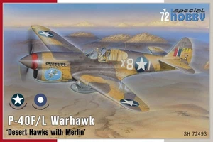 P-40F/L Warhawk Desert Hawks with Merlin Special Hobby 72493 Skala 1/72 - Bild 1 von 8