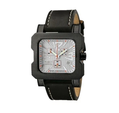 Invicta Square Chronograph Black Calf Leather Strap Speedway 5191 - Image 1 of 3