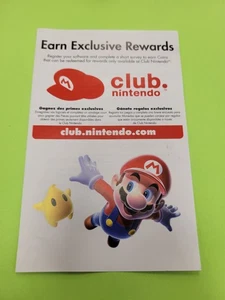 Nintendo Club Wii NUR EINSATZ Original Super Mario Galaxy - Bild 1 von 2