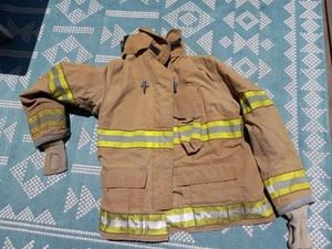 Globe Gx-7 Feuerwehr Jacke Turnout Bunker Gear Fireman Gr. 44 ×32L. 2005mfg - Bild 1 von 8