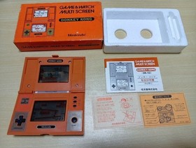 1982 Donkey Kong DK-52 Nintendo Game & Watch Box