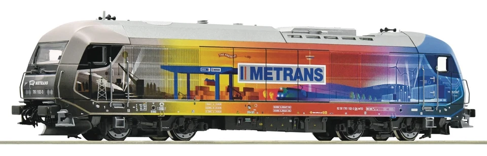 Roco 7310049 Spur H0 Metrans Diesellok 761 102 DCC/Sound Epoche 6 NEU + OVP - Bild 1 von 1