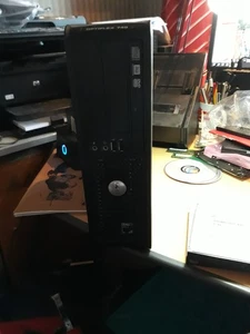 Dell Optiplex 740 Slim Desktop/Mini Tower W10 Pro 64 Bit - Picture 1 of 5