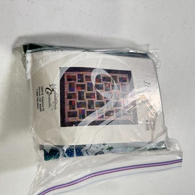 fractions mountain creations quilt kit fabric bundle tie dye batik - Image 1 of 4