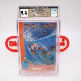 NES Nintendo METAL FIGHTER - CGC PEDIGREE GRADED 9.4 A! NEW & Factory Sealed!