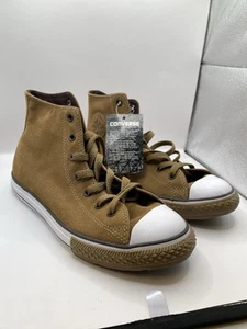 Converse All Star, Chuck Taylor, 649993C Size 6 Junior, Hi Top, Brown Shoes - Picture 1 of 7