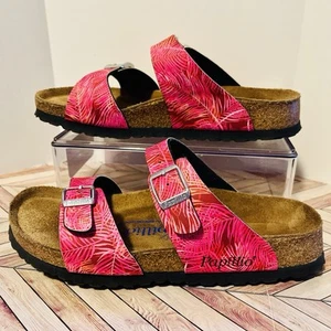Birkenstock Papillio Sydney W 8 EU 39 schmal Tropical Pink Sandalen Weichbettung - Bild 1 von 7